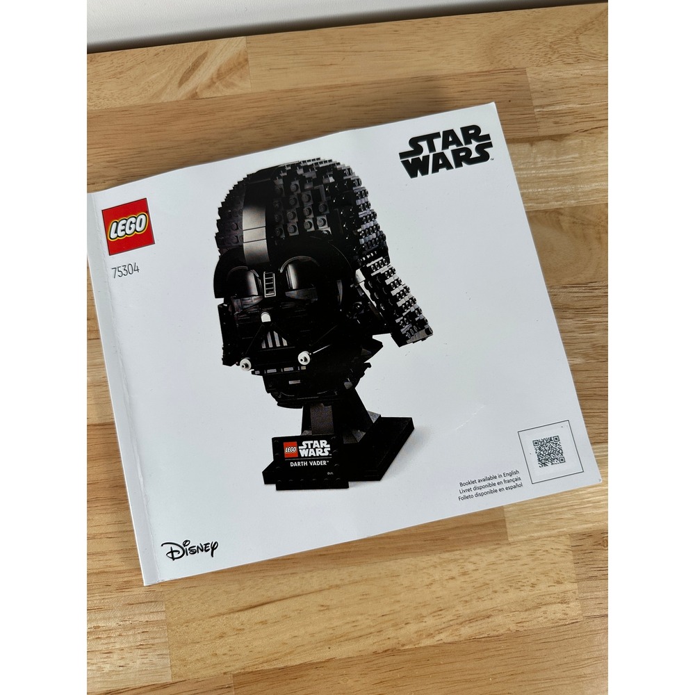 LEGO Star Wars Darth‎ Vader Helmet 75304 Replacement Guide ONLY